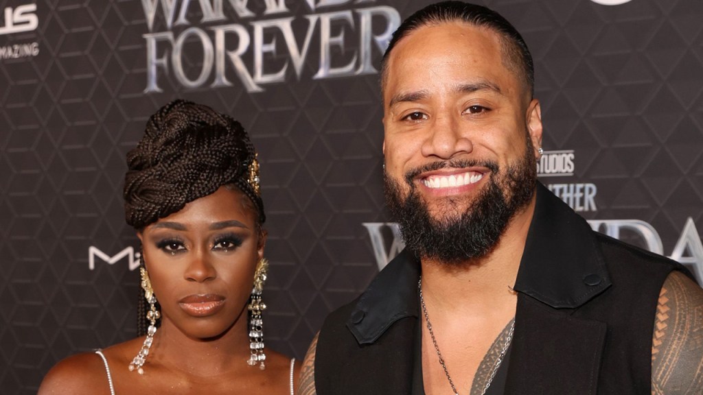 Trinity Fatu and Jonathan Fatu Naomi Jimmy Uso