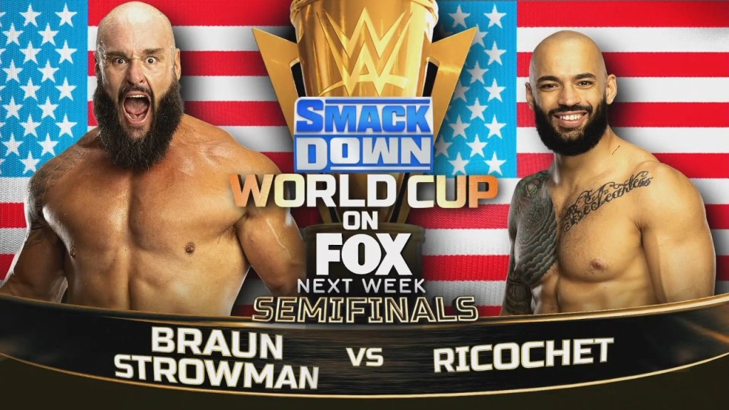 Braun Strowman Ricochet WWE SmackDown