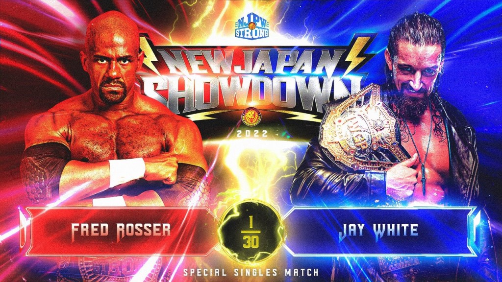Fred Rosser Jay White NJPW STRONG