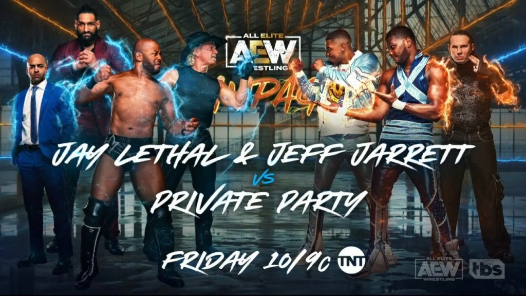 Jay Lethal Jeff Jarret Private Party AEW Rampage(1)