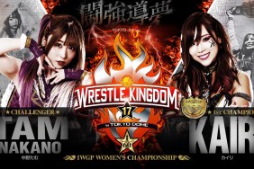 Kairi Tam Nakano NJPW Wrestle Kingdom 17