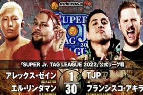 NJPW Super Junior Tag League Alex Zayne