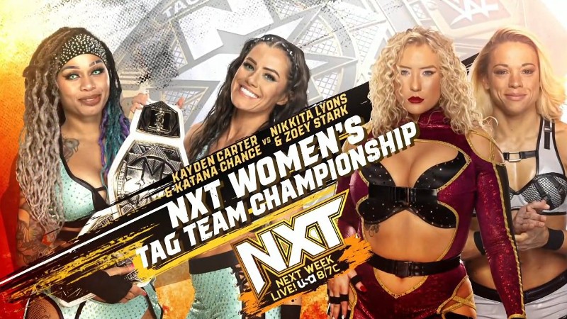 NXT Women's Tag Title Match WWE NXT