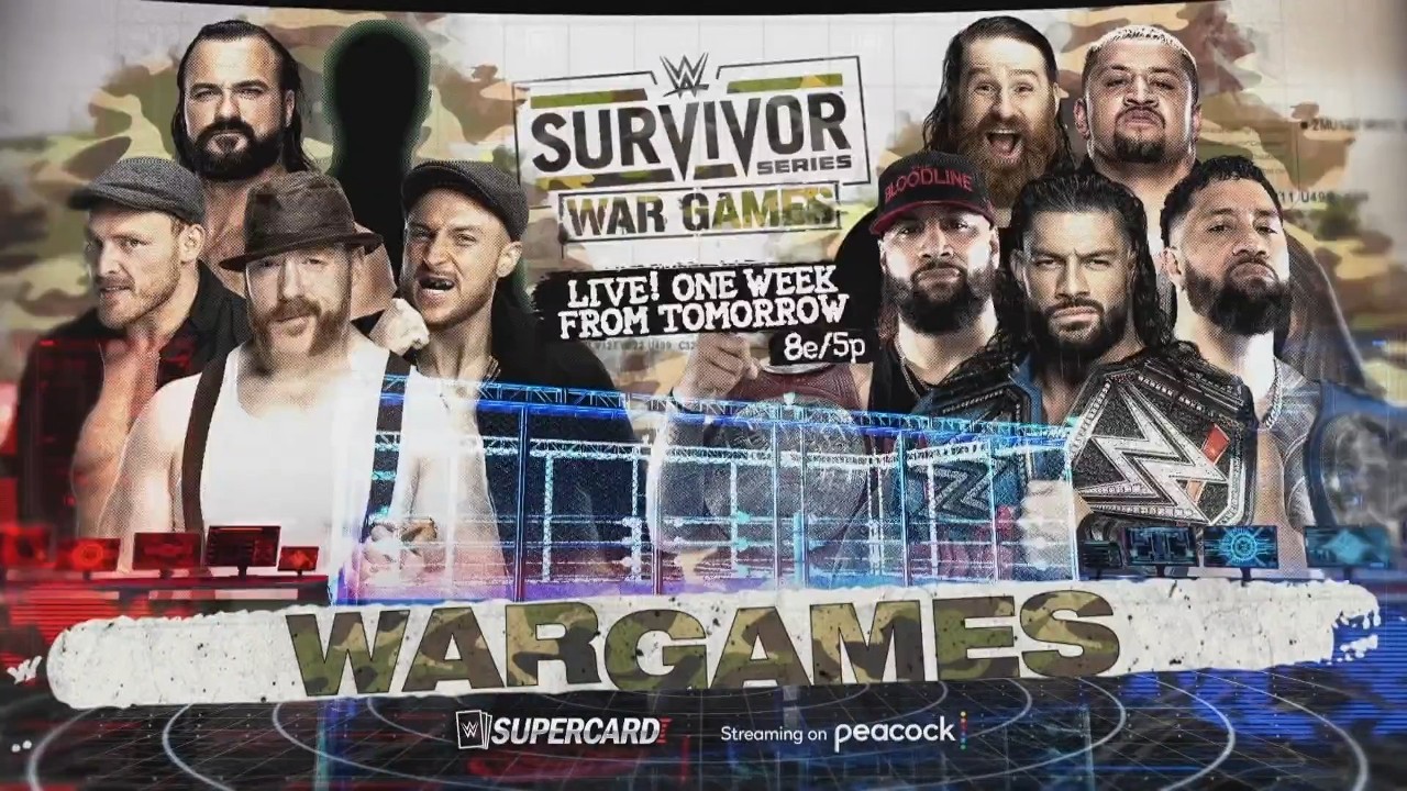 It's Official - WarGames Matches To Return At WWE Survivor Series 2023 