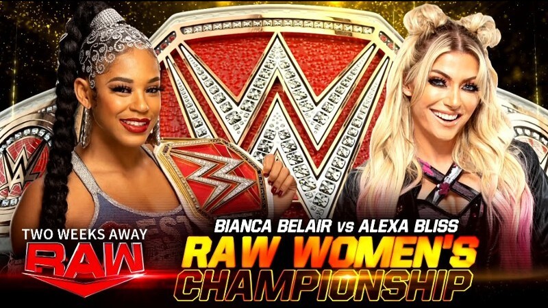 Bianca Belair Alexa Bliss WWE RAW