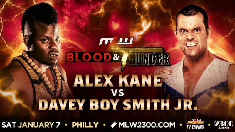 Davey Boy Smith Jr Alex Kane MLW Blood & Thunder