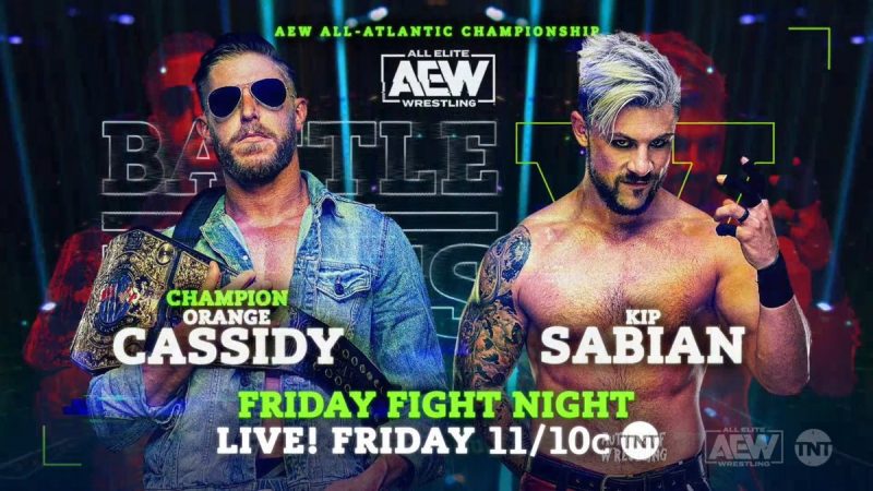 Orange Cassidy vs Kip Sabian AEW Battle of the Belts