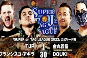 NJPW Super Jr Tag League TJP Francesco Akira