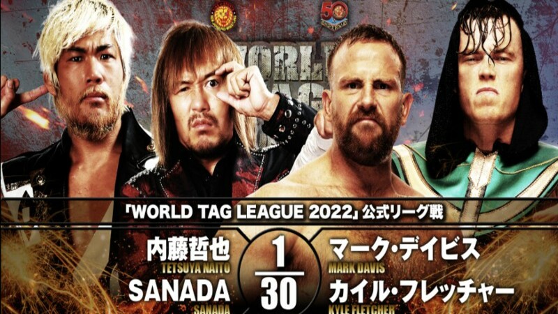 NJPW World Tag League Aussie Open Tetsuya Naito