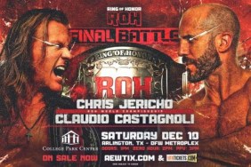 ROH Final Battle Chris Jericho Claudio Castagnoli