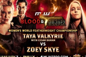 Taya Valkyrie Zoey Skye MLW Blood & Thunder