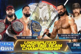 The Usos Drew McIntyre Sheamus WWE SmackDown