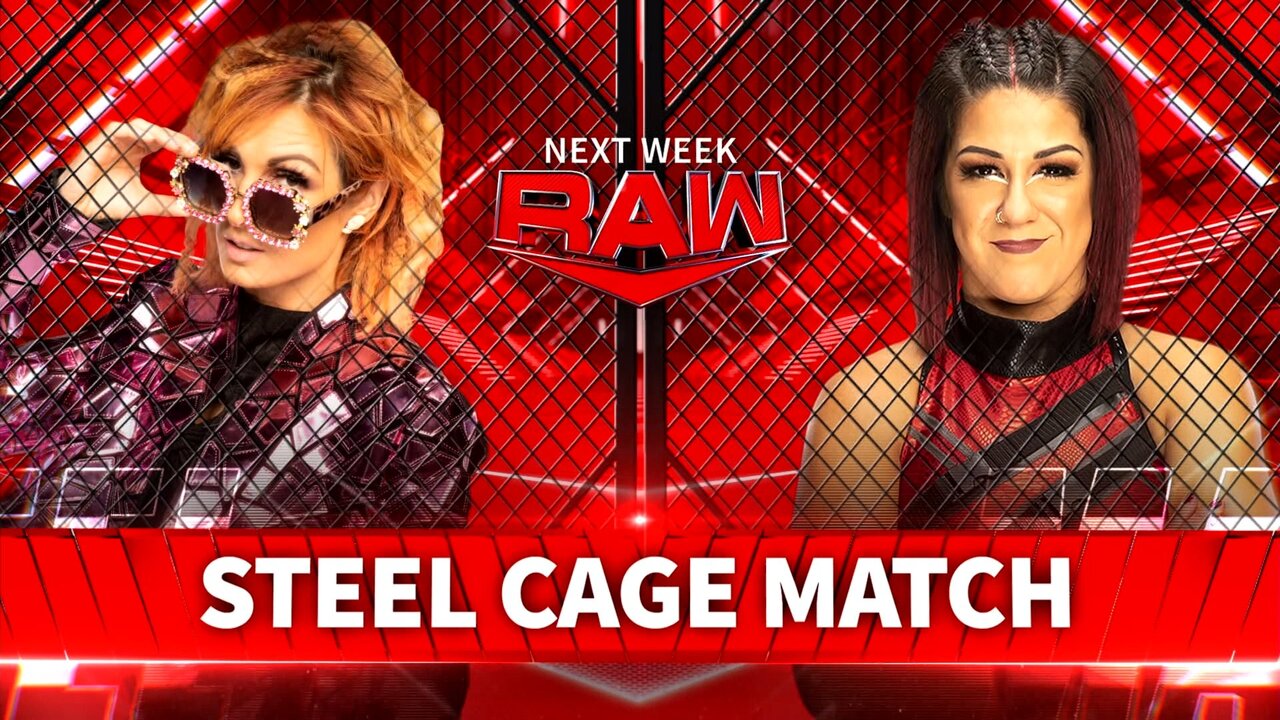 🎄Women of WWE🎄 — Becky Lynch and Bayley's Steel Cage Match never