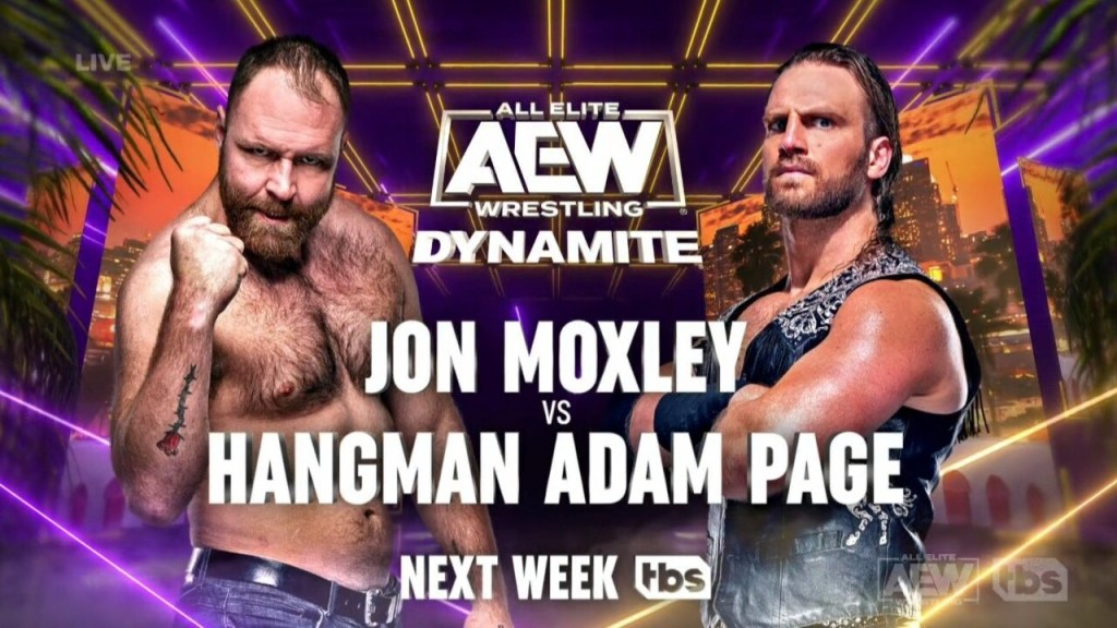Jon Moxley Hangman Page AEW Dynamite