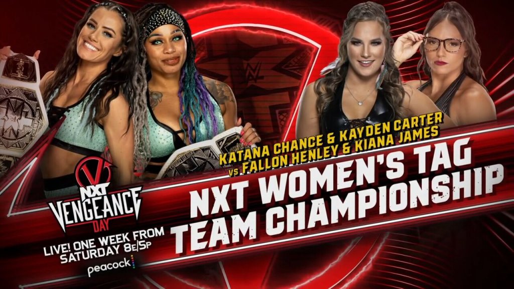 Katana Chance Kayden Carter WWE NXT Vengeance Day