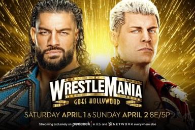 Roman Reigns Cody Rhodes WWE Elimination Chamber