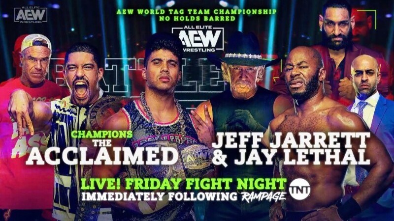 The Acclaimed Jeff Jarrett Jay Lethal AEW Battle of the Belts V