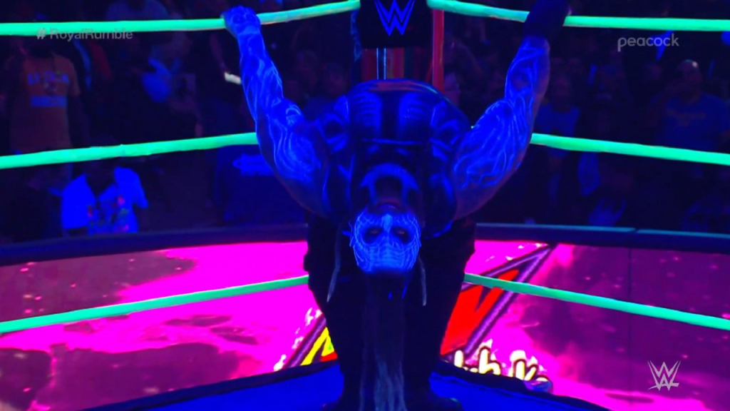 Bray Wyatt Beats LA Knight In Pitch Black Match, Uncle Howdy Appears