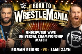 Roman Reigns Sami Zayn WWE