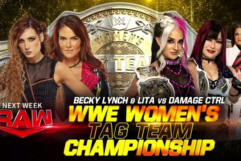 WWE Women's Tag Team Championship Becky Lynch Lita