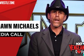 shawn michaels nxt vengeance day media call