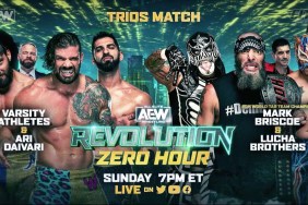 AEW Revolution Zero Hour Lucha Brothers