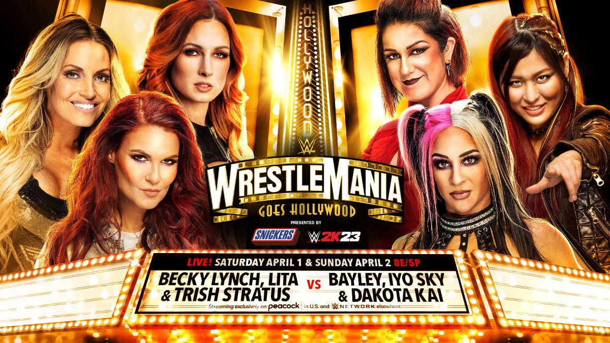 Six-Woman Tag Team Match Set For WWE WrestleMania 39