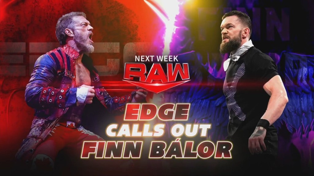 Edge Finn Balor WWE RAW