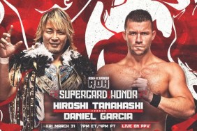 Hiroshi Tanahashi Daniel Garcia ROH Supercard of Honor