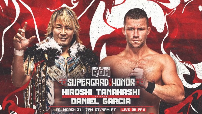 Hiroshi Tanahashi Daniel Garcia ROH Supercard of Honor