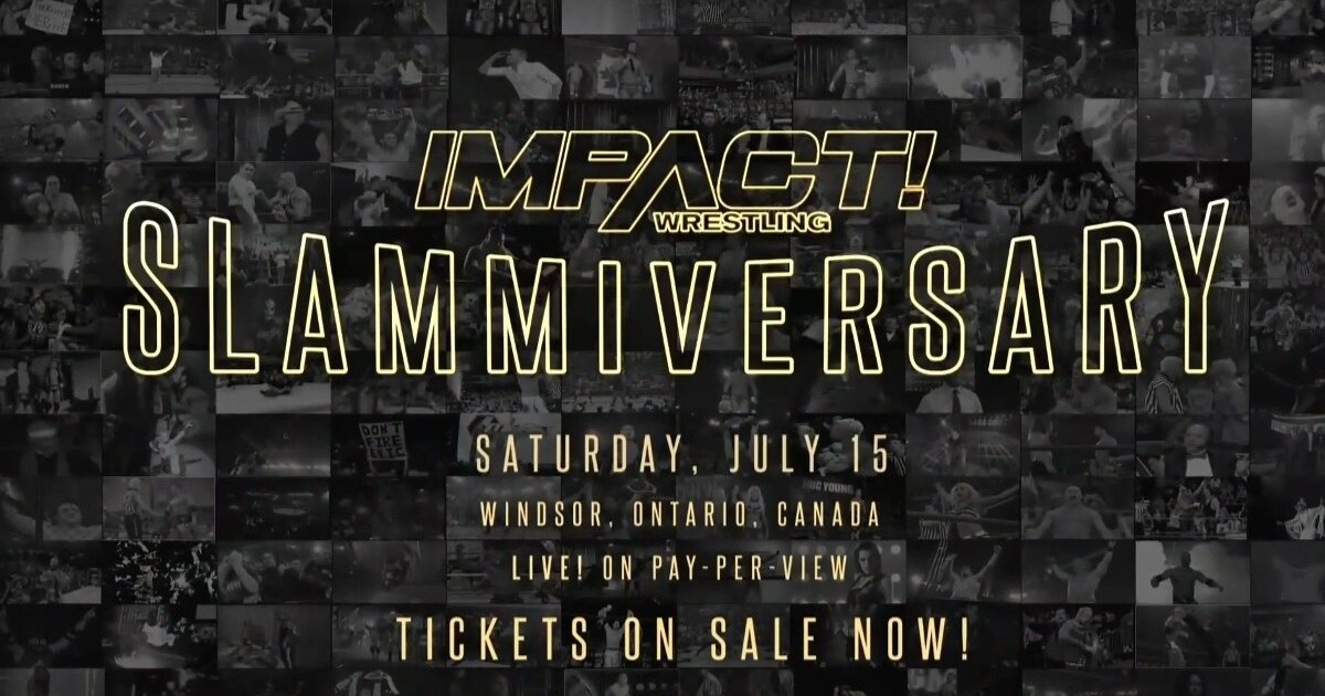 IMPACT Wrestling Confirms Date And Location For Slammiversary 2023