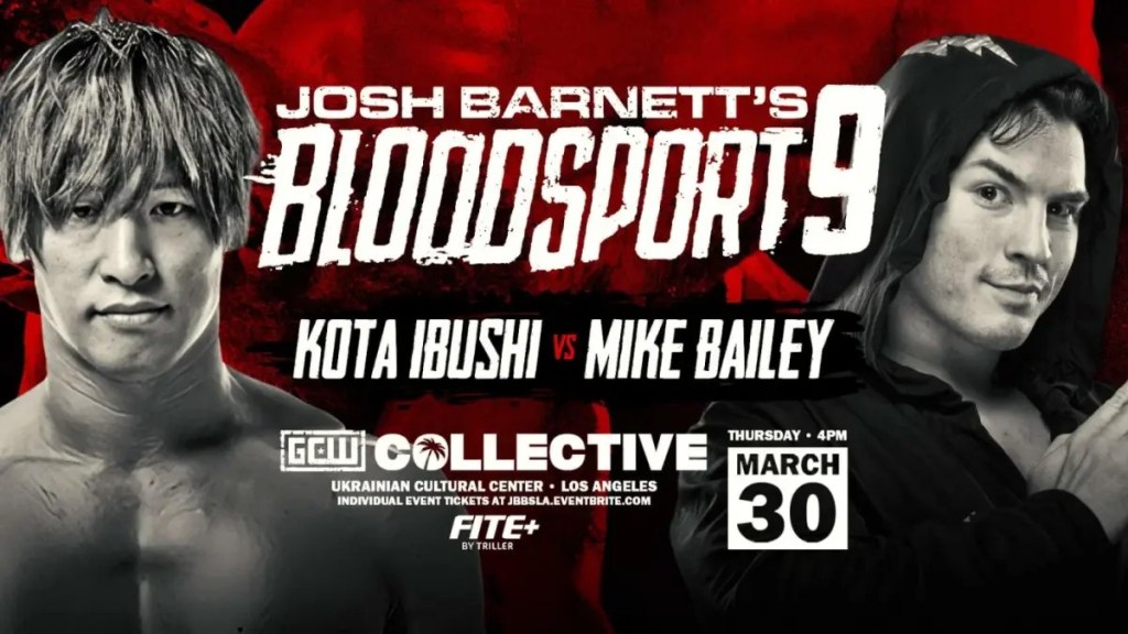 Kota Ibushi Mike Bailey GCW Josh Barnett's Bloodsport 9