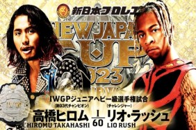 NJPW New Japan Cup Hiromu Takahashi Lio Rush