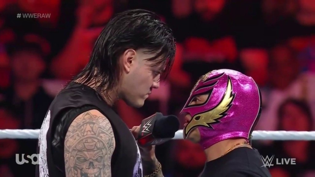 Dominik Challenges Rey Mysterio For A Match At WrestleMania 39