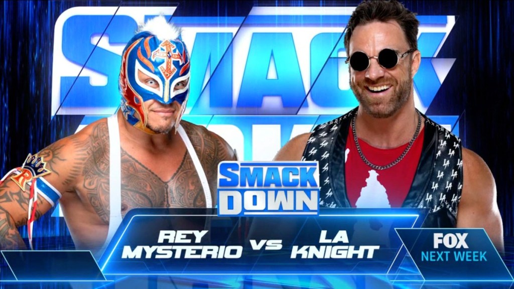 Rey Mysterio LA Knight WWE SmackDown