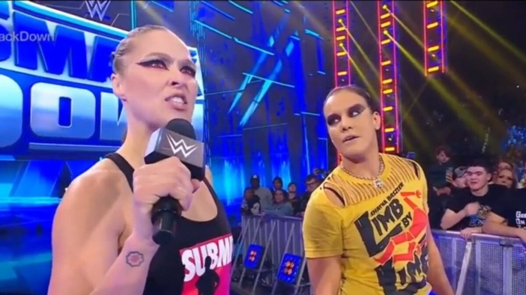 Ronda Rousey Shayna Baszler WWE SmackDown