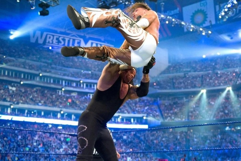 The Undertaker Shawn Michaels WWE WrestleMania 25