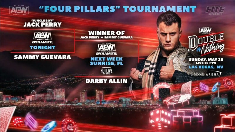 New Four Pillars Tournament To Decide MJF Opponent At AEW Double Or Nothing
