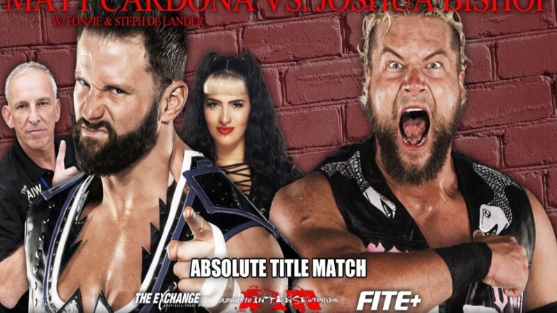 AIW Matt Cardona Joshua Bishop