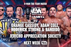 Adam Cole Orange Cassidy Bandido Roderick Strong AEW Dynamite