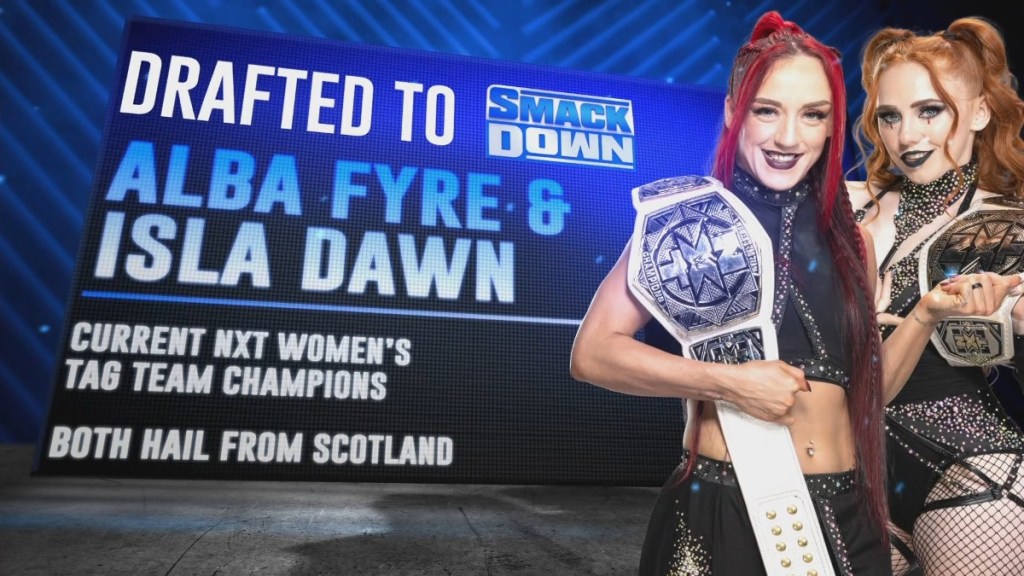 Alba Fyre Isla Dawn WWE SmackDown