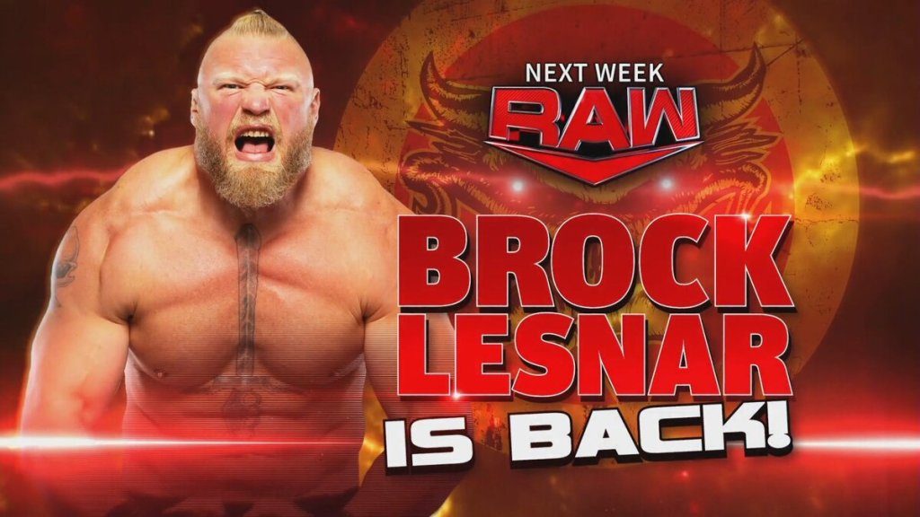Brock Lesnar WWE RAW 2