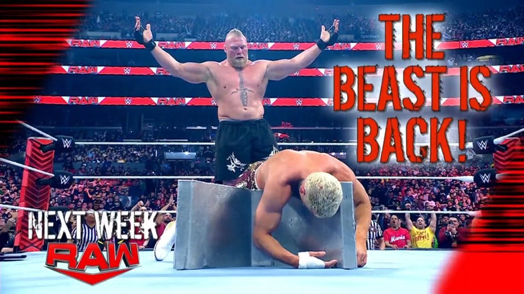Brock Lesnar WWE RAW