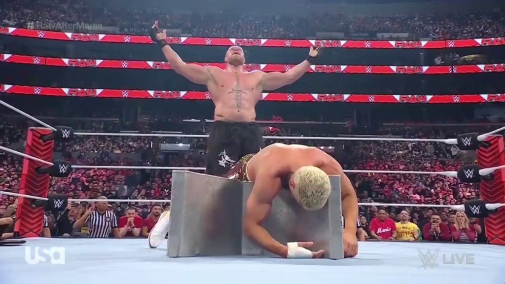 Brock Lesnar WWE Raw Cody Rhodes