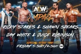 AEW Rampage tag match 4-28-23