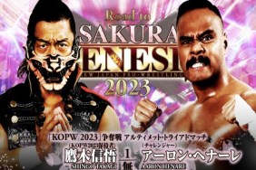 NJPW Road to Sakura Genesis Shingo Takagi Aaron Henare