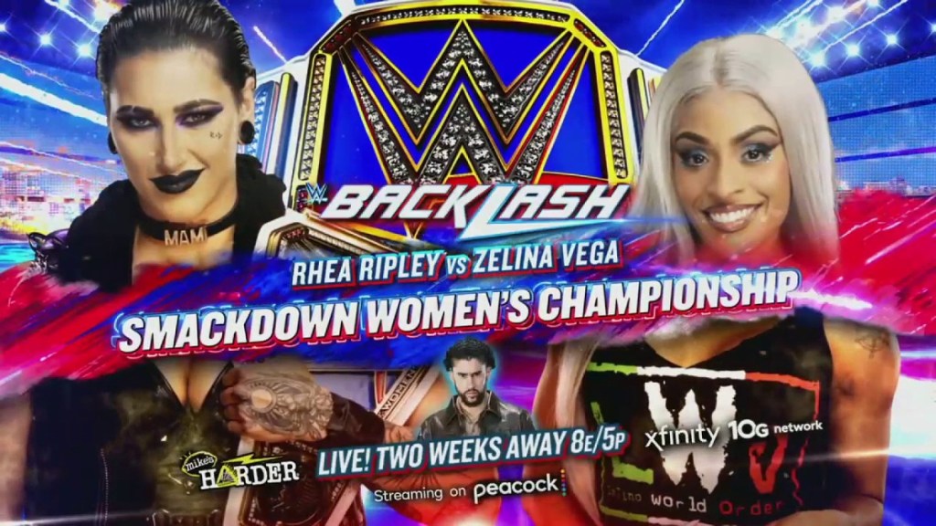 Rhea Ripley Zelina Vega WWE Backlash