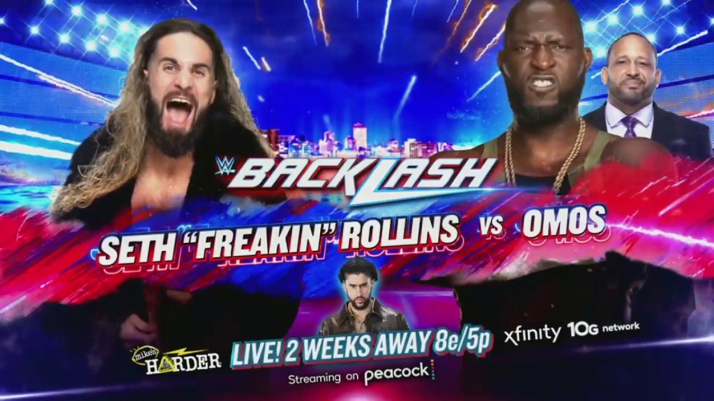 Seth Rollins Omos WWE Backlash