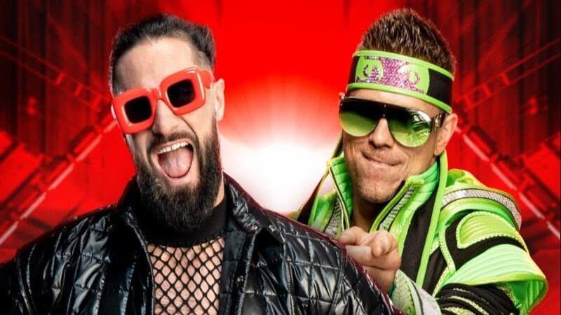 Seth Rollins The Miz WWE RAW