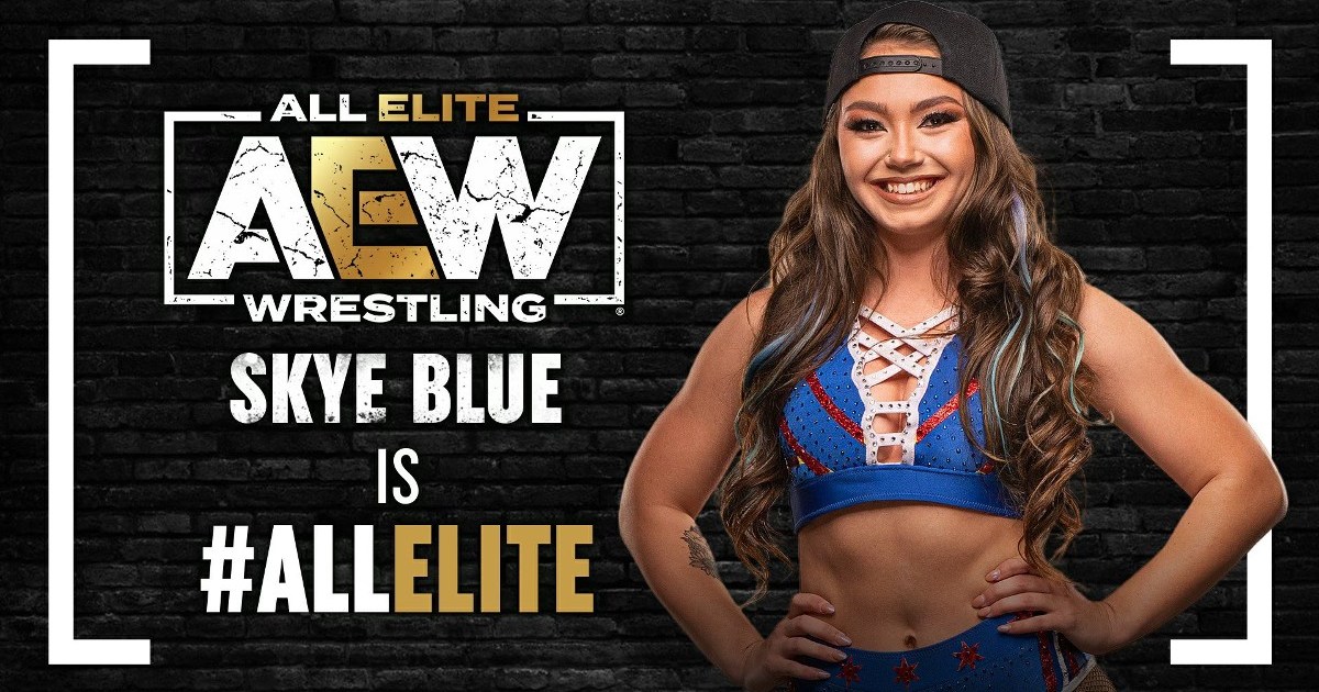 Skye Blue Officially Signs With All Elite Wrestling